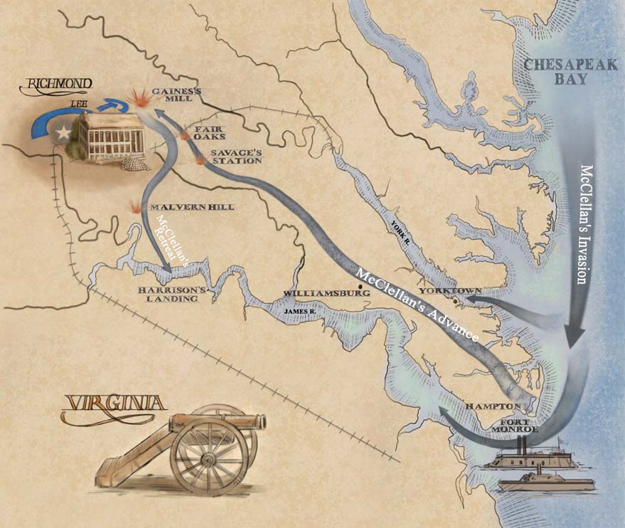 Us Map Civil War