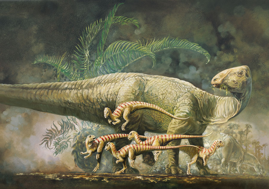 Динозавры звезда. Тенонтозавр. Тенонтозавр динозавр. Игуанодон Эра период. Травоядные динозавры мелового периода.