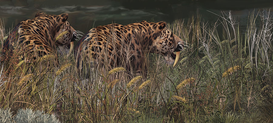 Includes Smildon, the Pleistocene predator often called a.